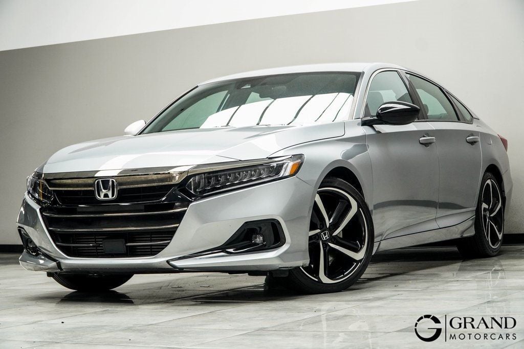 Used 2022 Honda Accord Sport with VIN 1HGCV1F39NA081864 for sale in Kennesaw, GA