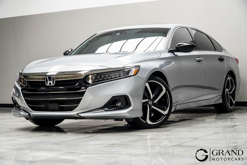 Used 2022 Honda Accord Sport with VIN 1HGCV2F34NA001053 for sale in Kennesaw, GA