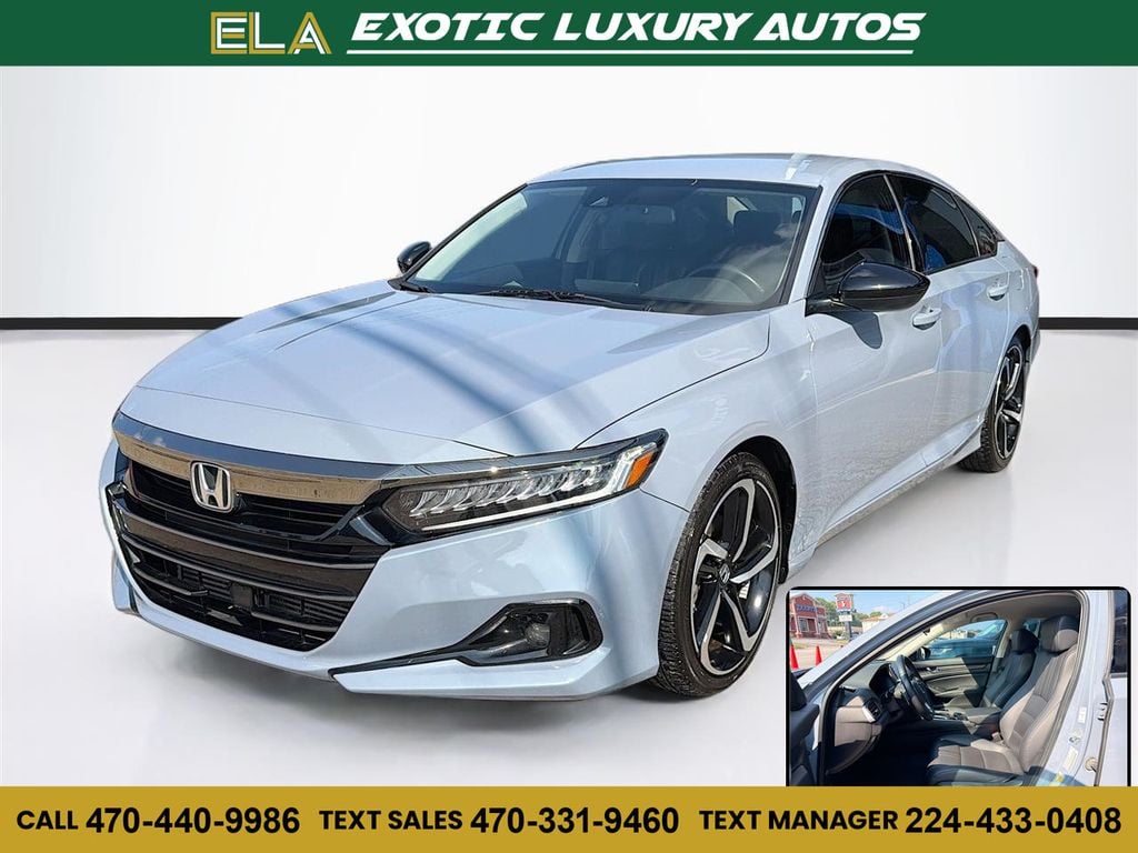 2022 Honda Accord Sedan Sport SE 1.5T CVT - 23045875 - 0