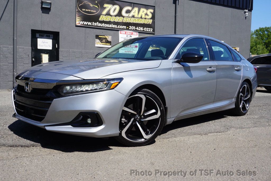 2022 Honda Accord Sedan Sport SE 1.5T CVT LEATHER HEATED SEATS APPLE/ANDROID CARPLAY  - 22568877 - 0