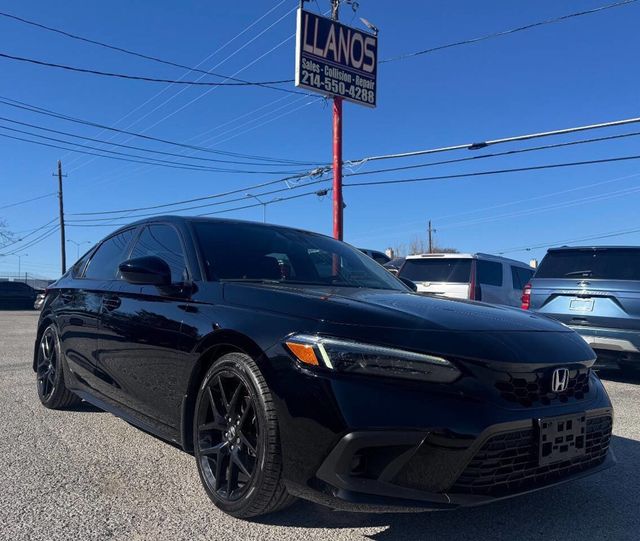 2022 Honda Civic Hatchback Sport CVT - 22964815 - 0