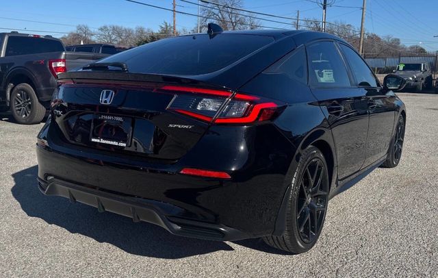 2022 Honda Civic Hatchback Sport CVT - 22964815 - 6