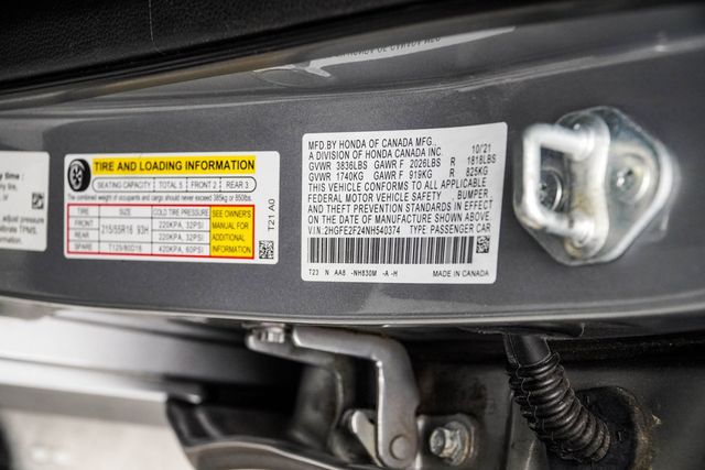 2022 Honda Civic Sedan LX CVT - 23060320 - 37
