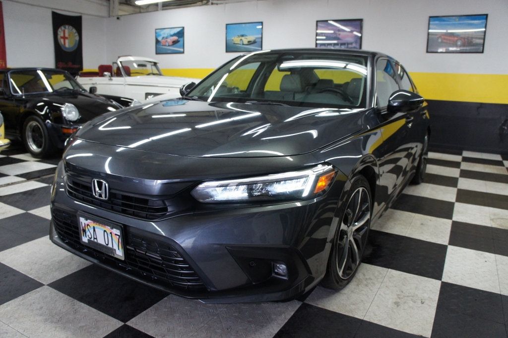 2022 Honda Civic Sedan  Touring, 1-Owner, Low Mileage, Immaculate! - 23027710 - 53