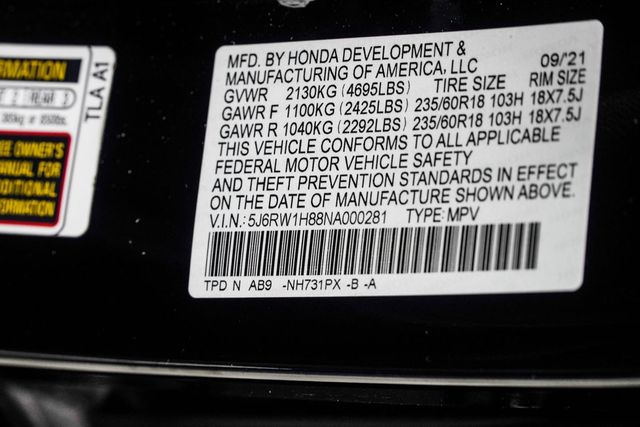 2022 Honda CR-V EX-L 2WD - 23047483 - 37