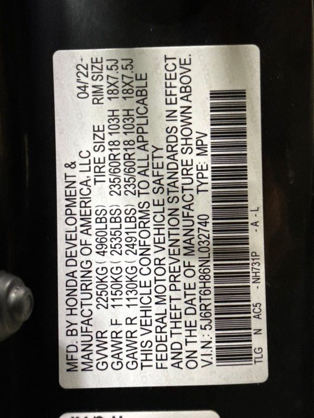 2022 Honda CR-V Hybrid EX-L AWD - 23057953 - 31