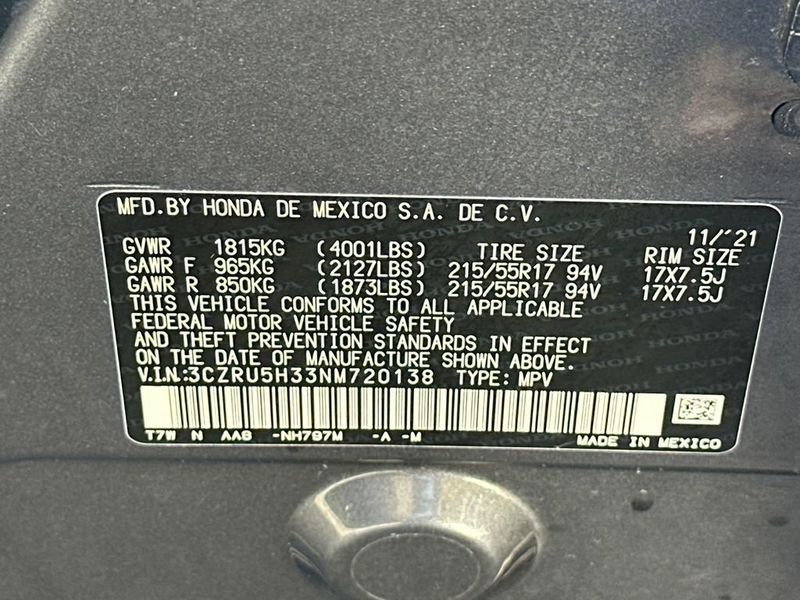 2022 Honda HR-V LX 2WD CVT - 23049140 - 20