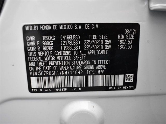 2022 Honda HR-V Sport AWD CVT - 22947779 - 3