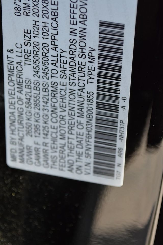 2022 Honda Pilot Elite AWD - 22902602 - 39