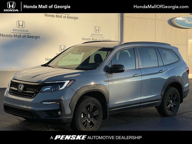 Used 2022 Honda Pilot TrailSport with VIN 5FNYF6H83NB081325 for sale in Buford, GA