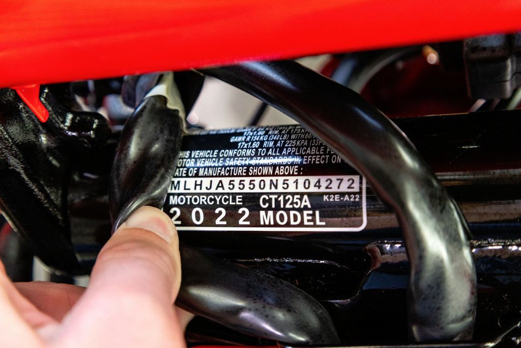 2022 HONDA TRIAL CT125 ABS 1-OWNER FUN TO RIDE! - 23004625 - 24