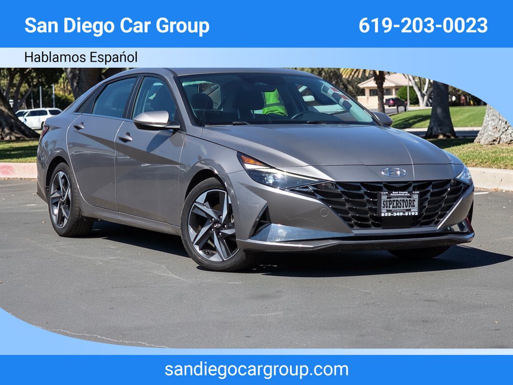 2022 Hyundai Elantra Hybrid Limited DCT - 22994875 - 0