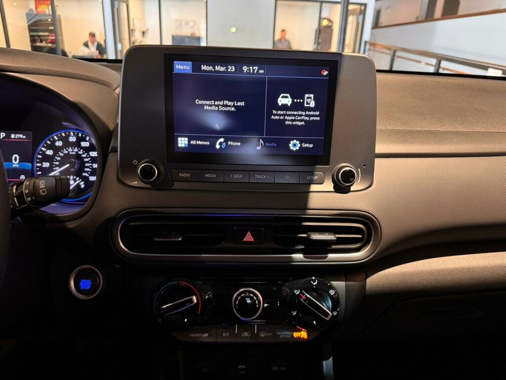2022 Hyundai Kona LocalTrade/AppleCarplay/AndroidAuto/LaneKeep/BlueLink/SiriusXM - 22996809 - 13