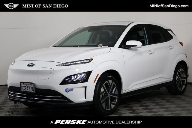 Used 2022 Hyundai Kona EV Limited with VIN KM8K53AG5NU139608 for sale in San Diego, CA