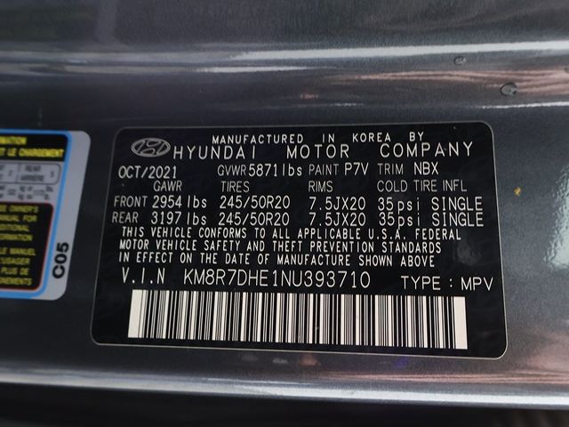 2022 Hyundai Palisade Calligraphy AWD - 22953640 - 67