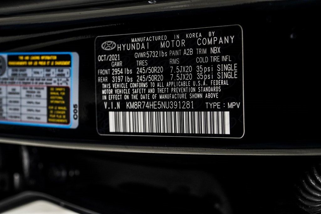 2022 Hyundai Palisade Calligraphy photo 41