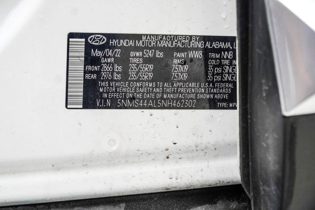 2022 Hyundai Santa Fe Limited FWD - 23063427 - 43