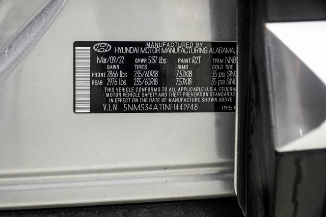 2022 Hyundai Santa Fe SEL FWD - 22942171 - 40