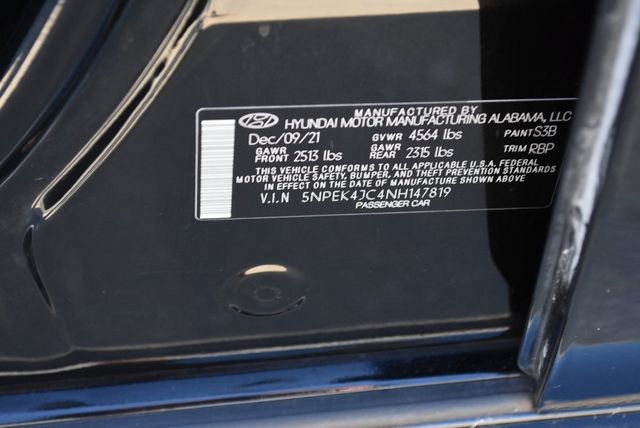 2022 Hyundai Sonata N Line Night Edition 2.5T - 22944473 - 39