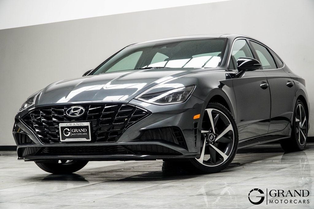 Used 2022 Hyundai Sonata SEL Plus with VIN KMHL44J27NA223383 for sale in Kennesaw, GA