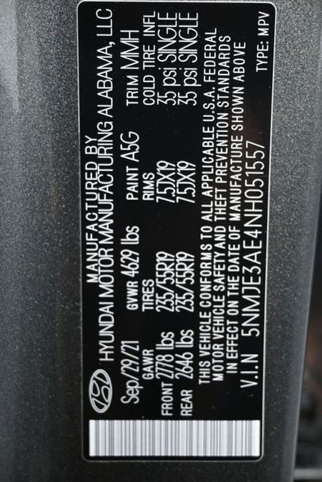 2022 Hyundai Tucson Limited FWD - 23012238 - 6