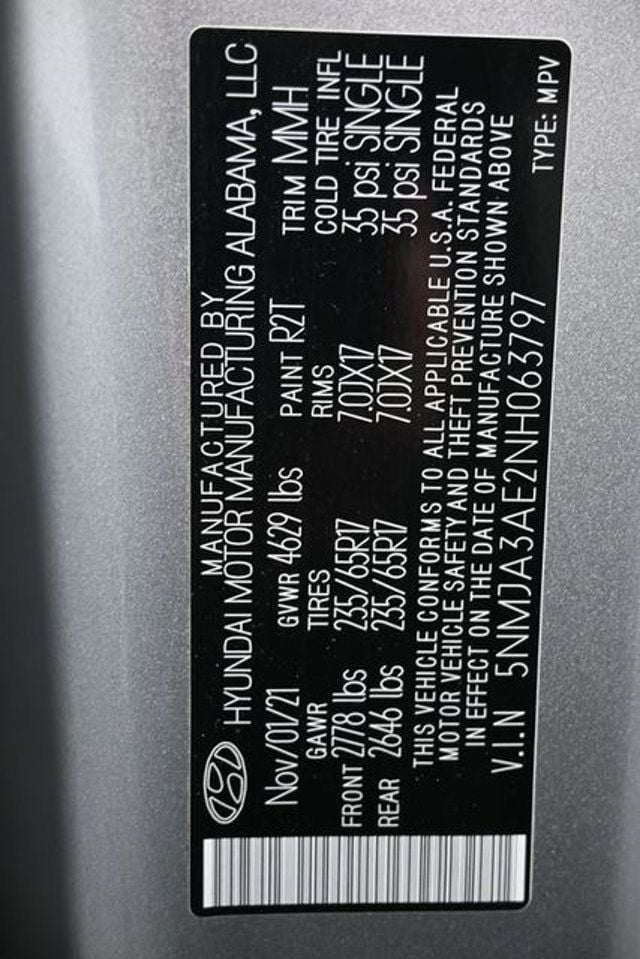 2022 Hyundai Tucson SE FWD - 22992011 - 8