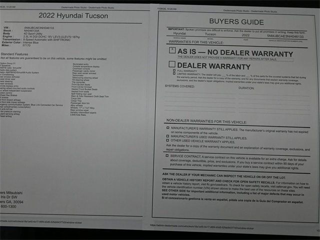 2022 Hyundai Tucson SEL AWD - 22946889 - 7