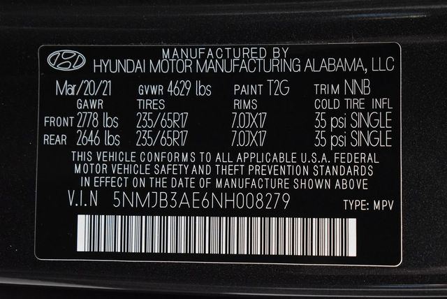 2022 Hyundai Tucson SEL FWD - 22973074 - 35