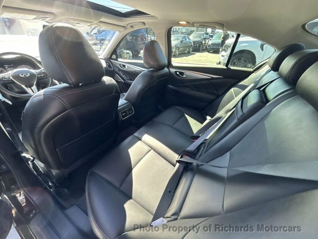 2022 INFINITI Q50 LUXE AWD - 23075523 - 17