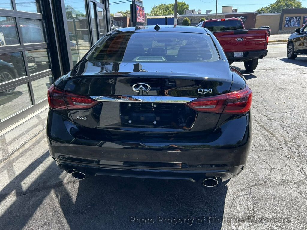 2022 INFINITI Q50 LUXE AWD - 23075523 - 2