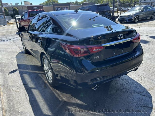 2022 INFINITI Q50 LUXE AWD - 23075523 - 3