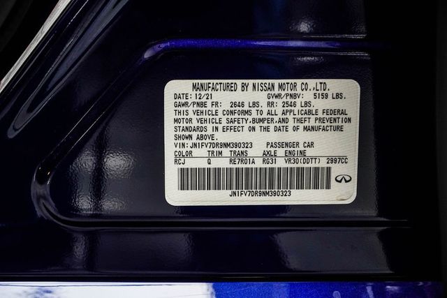 2022 INFINITI Q50 RED SPORT 400 AWD - 22988923 - 37