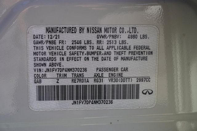 2022 INFINITI Q50 RED SPORT 400 RWD - 22903840 - 40