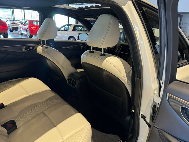 2022 INFINITI Q50 RED SPORT/RWD/HtdSeats/NAV/360Cam/MoonRoof/AdapCruise/BoseSound - 22937053 - 23