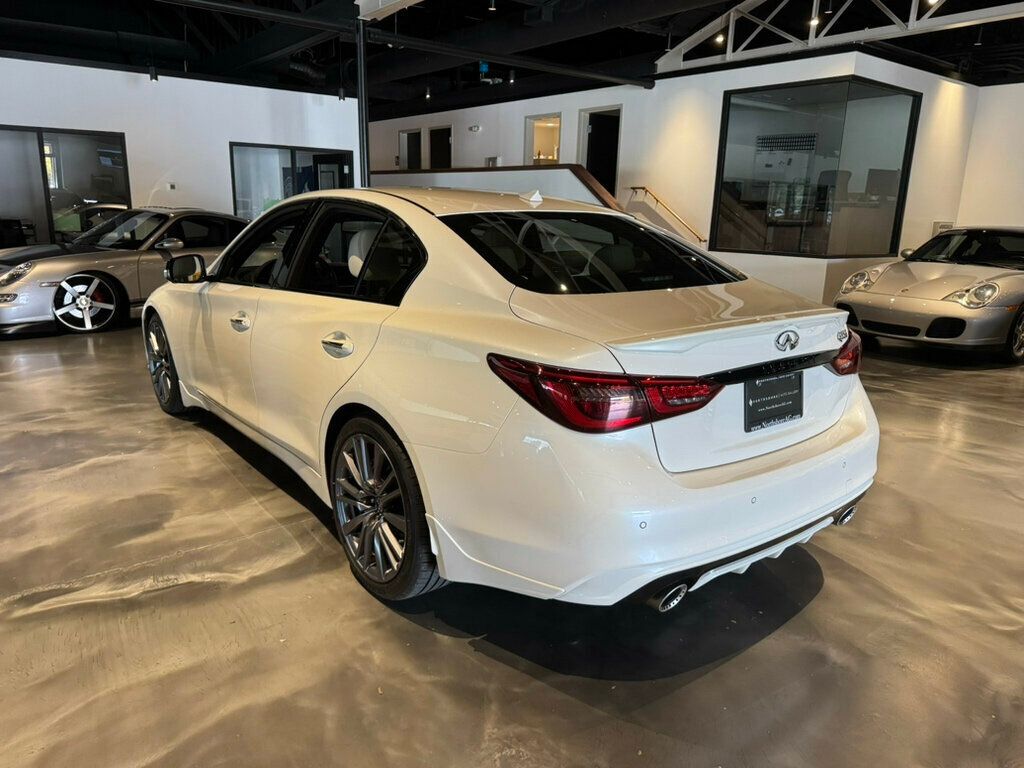 2022 INFINITI Q50 RED SPORT/RWD/HtdSeats/NAV/360Cam/MoonRoof/AdapCruise/BoseSound - 22937053 - 2