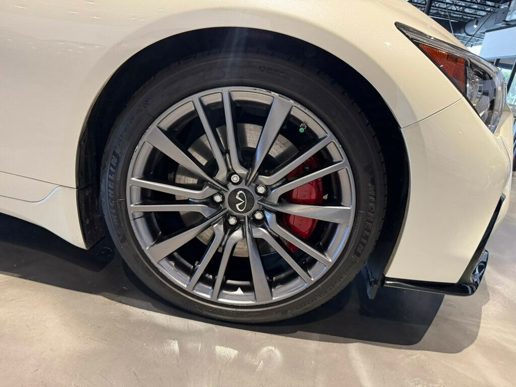 2022 INFINITI Q50 RED SPORT/RWD/HtdSeats/NAV/360Cam/MoonRoof/AdapCruise/BoseSound - 22937053 - 29