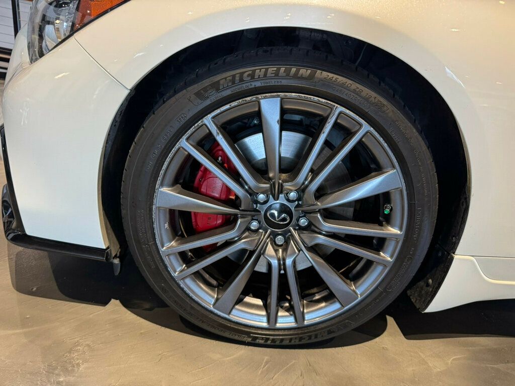 2022 INFINITI Q50 RED SPORT/RWD/HtdSeats/NAV/360Cam/MoonRoof/AdapCruise/BoseSound - 22937053 - 30