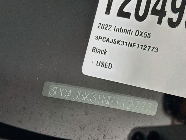 2022 INFINITI QX55 ESSENTIAL - 23081674 - 24