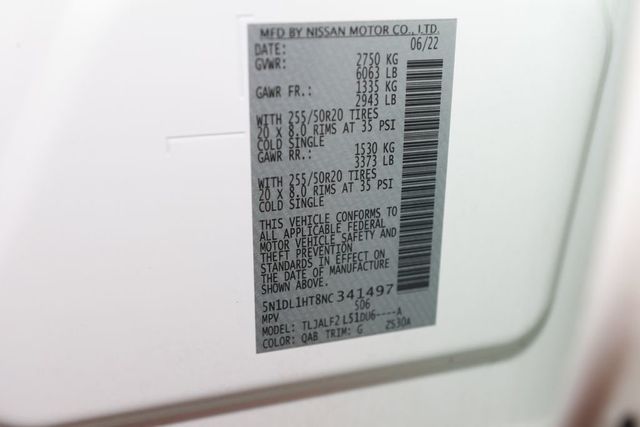 2022 INFINITI QX60 AUTOGRAPH FWD - 22982805 - 25