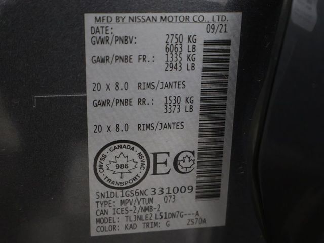 2022 INFINITI QX60 SENSORY AWD - 23000823 - 66