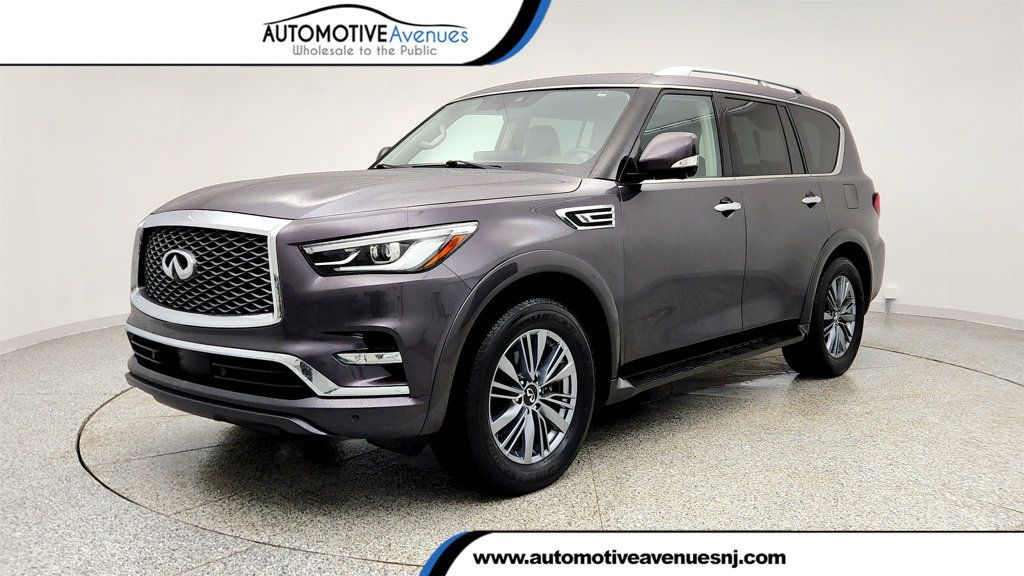 2022 INFINITI QX80 LUXE AWD w/ Leather Seating, Navigation & Bose Audio - 22992783 | Video 1