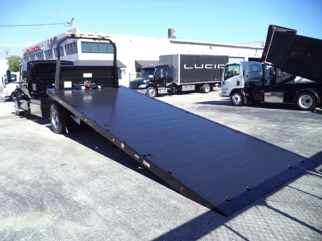 2022 International MV607 Extended Cab w/ 22' JerrDan Car Carrier 6 Ton Low Pro Wide Rollback - 22967462 - 28