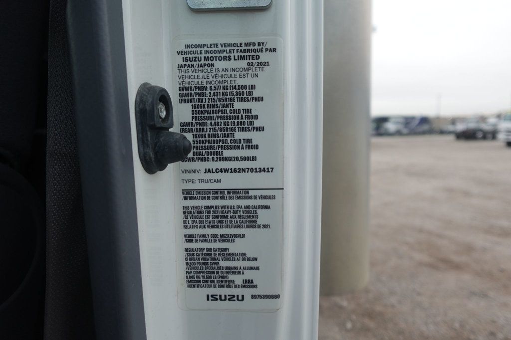2022 Isuzu NPR HD (18ft Box with Lift Gate) - 22935971 - 56