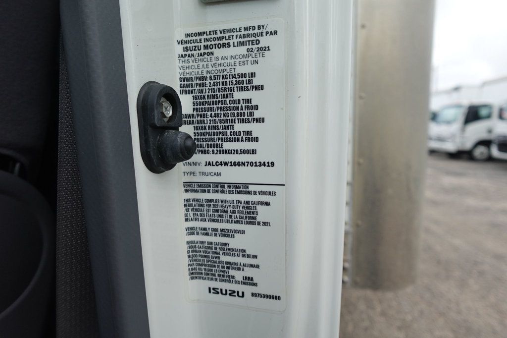 2022 Isuzu NPR HD (18ft Box w/ Lift Gate) - 22938163 - 72