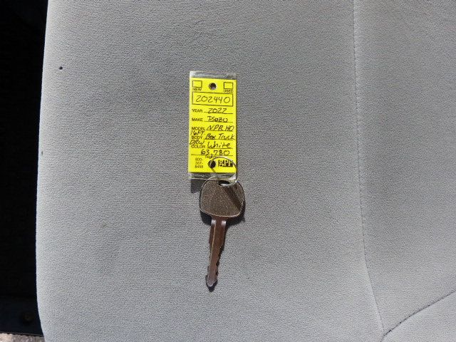 2022 Isuzu NPR HD 6.6L V8 GAS*TILT CAB*DRW*16' "ROCKPORT" BOX*2,200LB "MAXON" LIFT - 22987455 - 47