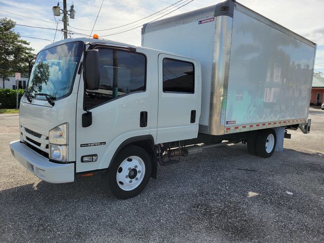2022 Isuzu NPR HD CREW CAB BOX TRUCK 16' BOX DRW - 22635827 - 2