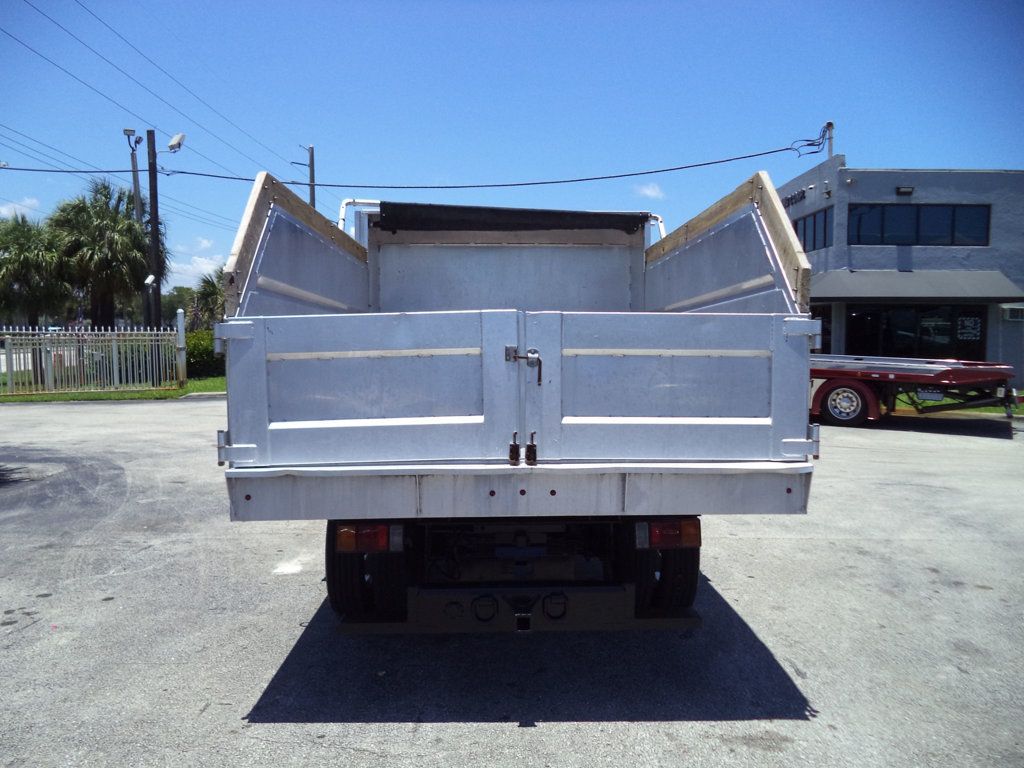 2022 Isuzu NPR HD CREW diesel w/ 14ft Landscape Body Aluminum dump Truck - 23044118 - 10