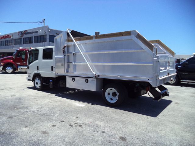 2022 Isuzu NPR HD CREW diesel w/ 14ft Landscape Body Aluminum dump Truck - 23044118 - 12