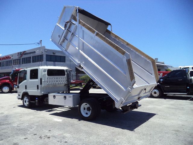 2022 Isuzu NPR HD CREW diesel w/ 14ft Landscape Body Aluminum dump Truck - 23044118 - 15
