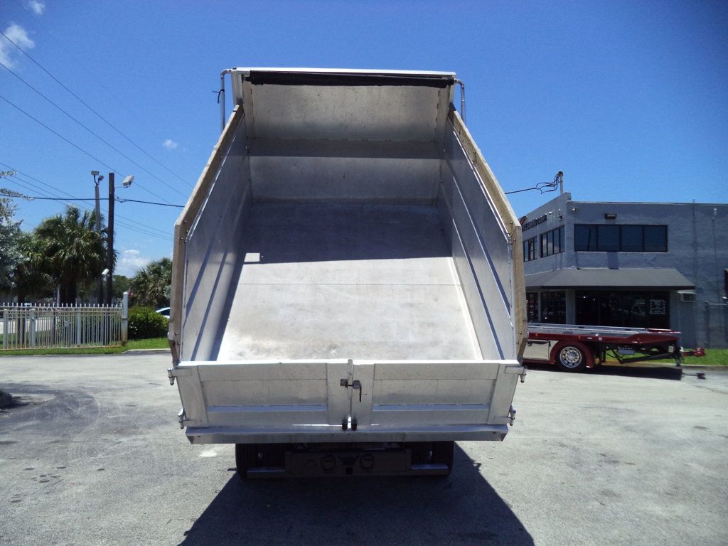 2022 Isuzu NPR HD CREW diesel w/ 14ft Landscape Body Aluminum dump Truck - 23044118 - 17